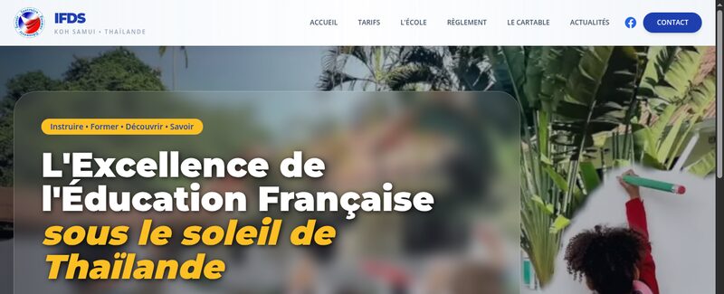 Aperçu du site ifds.pw